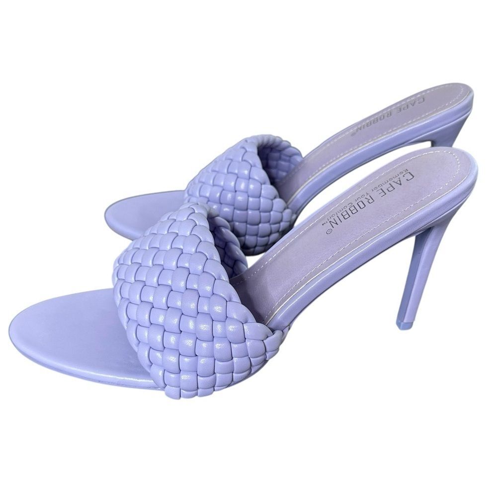 Cape Robbin Women's Purple Heeled Sandals 11